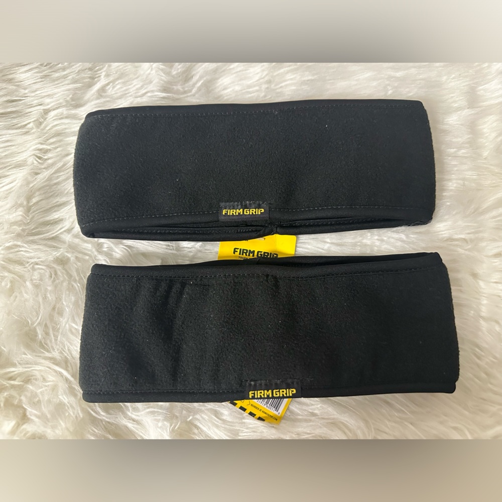FirmGrip Black Fleece Headband 😎 MEN AND WOMEN 🖤 (2 headband) new!!